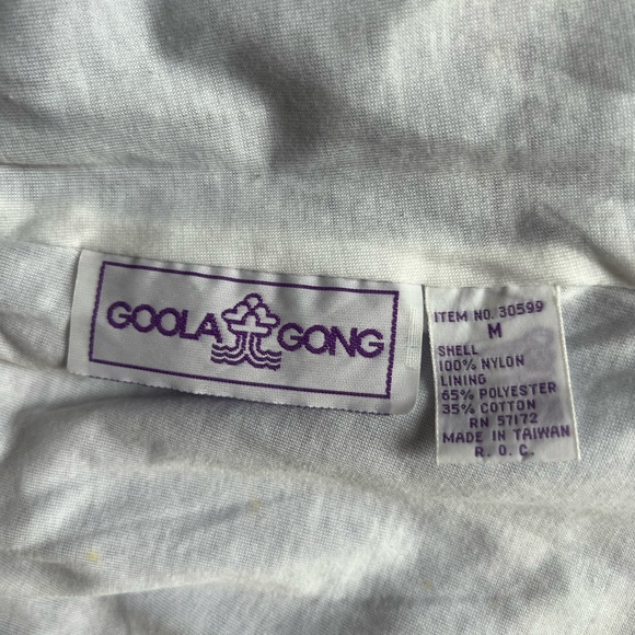 Vintage Track Pant GOOLA GONG Purple Jogger 80s 90s Size Medium - Picture 3 of 14